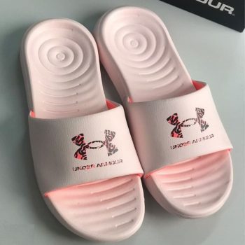 Chinelo Slide Under Armour Ansa Fix Rosa