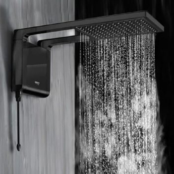 Chuveiro elétrico Acqua Storm Ultra Lorenzetti – Preto