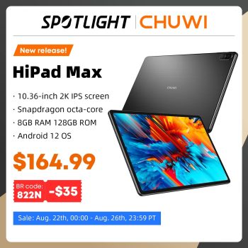 CHUWI HiPad Max Cupom