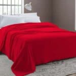 Cobertor Casal Camesa em Microfibra – Vermelho