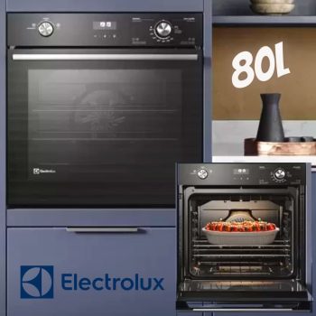 Forno de Embutir Elétrico Electrolux 80L Efficient com PerfectCook360 (OE8EH)