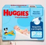 Fralda Huggies Tripla Proteção P - 46 fraldas