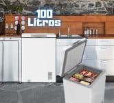 Freezer Horizontal Midea 100L Branco CFA10B1 127V