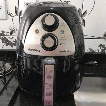 Fritadeira Elétrica Inox Air Fryer Mondial Naf-03-4L - 110V