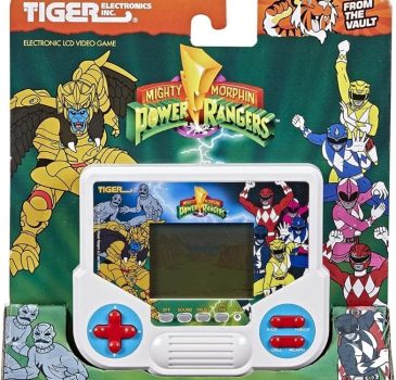 Hasbro Gaming Jogo Eletrônico Retrô Portátil Mighty Morphin Power Rangers Tiger Electronics - F2837 -, Cores variadas