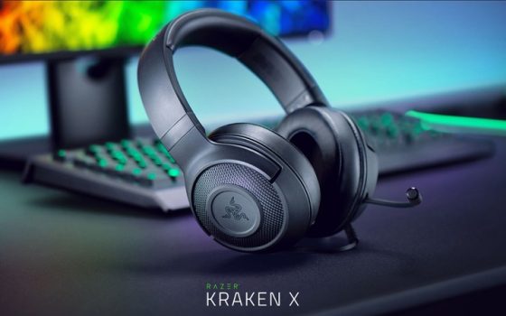 Headset Gamer Razer Kraken X, P2, Drivers 40mm, Console Classic Black- RZ04-02890100-R3U1