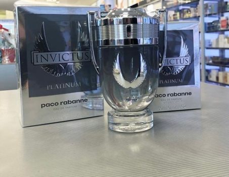 Invictus Platinum Paco Rabanne Eau de Parfum - Perfume Masculino 100ml