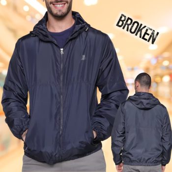 Jaqueta Broken Rules Capuz Masculina