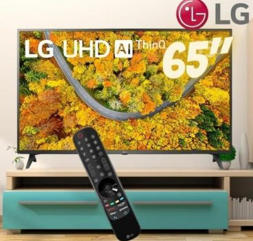 LG SMARTV 65 4K UHD BLUETOOH WIFI IA THINQ AI GOOGLE ASSIS ALEXA