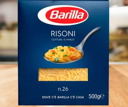 Macarrão Grano Duro Risoni Barilla 500g