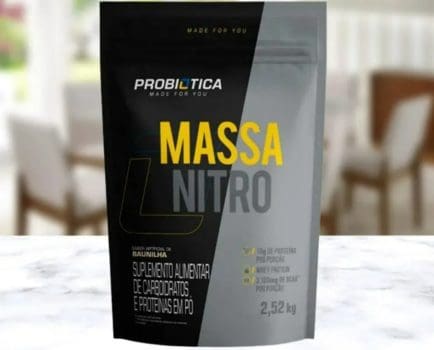 Massa Nitro No2 Refil (2, 52Kg), Probiótica