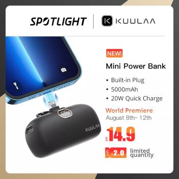 Mini Power Bank Kuulaa 5000mAh