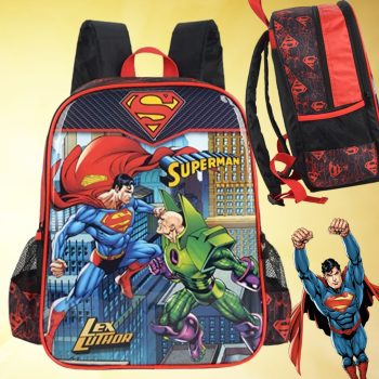 MOCHILA ESCOLAR  SUPER MAN