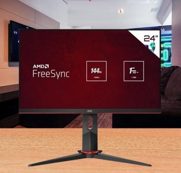Monitor Gamer AOC Hero 24" 144hz IPS 1ms Amd Freesync - 24G2BK