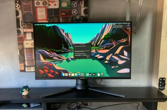 Monitor Gamer Samsung Odyssey 27", FHD, 144 Hz, 1ms, com ajuste de altura, HDMI, DP, VGA, Freesync, Preto, Série G3