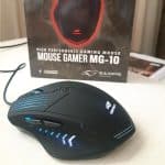 Mouse C3 Tech Gamer Mg-10BK 2400DPI 6B USB Led - Preto