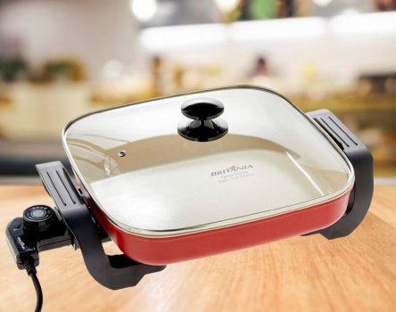 Panela elétrica, Super Ch Ceramic Bbpe05v, 3.5L, Vermelho, 110v, Britânia