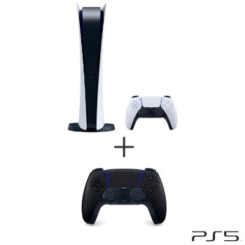 Playstation 5 + Controle DS5 Midnight Black