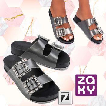 Rasteira Papete Zaxy Flatform Feminina