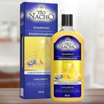 Shampoo Engrossador 415 Ml, Tio Nacho, Embalagem pode variar