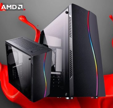 Skill Gaming PC Gamer Roda Tudo AMD A6 3.8GHZ Placa de vídeo Radeon R5 2GB HD 500GB 8GB, Preto, Média, 27345