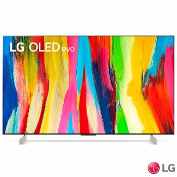 Smart TV 42” 4K OLED LG Evo 120Hz AI Processor - Wi-Fi OLED42C2 HDR Alexa Google Assistente