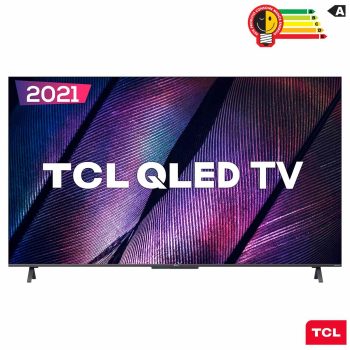 Smart TV 4K QLED TCL 65" com Dolby Vision, HDR10+, Wi-Fi - 65C725