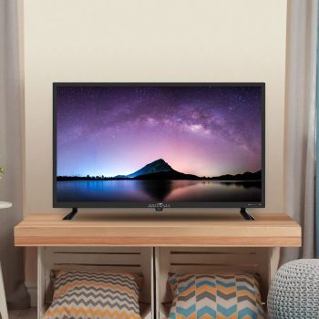 Smart TV D Led 32" Britania BTV32D10N5SKH HD (1366x768) WiFi Integrado Preta com Conversor Digital Integrado