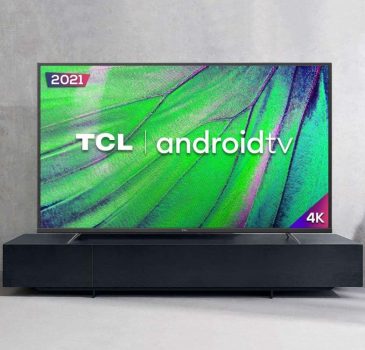 Smart TV LED 43" TCL P615 4K UHD HDR Android com Wi-Fi, Bluetooth e Google Assistant