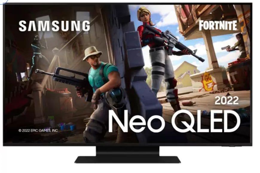Smart TV Neo QLED 50 Samsung 4K HDR QN50QN90BAGXZD 4 HDMI com o