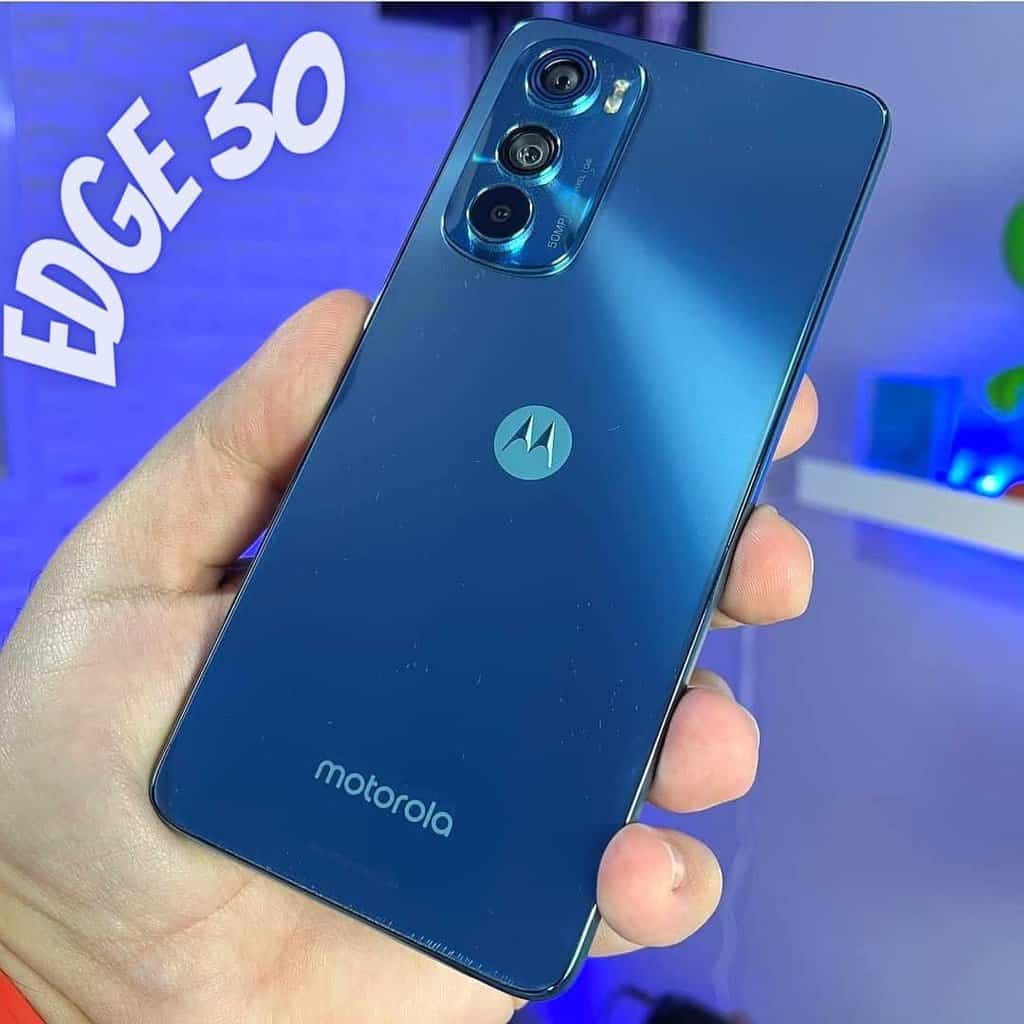 極美品】オマケ多数付き motorola edge 30 pro 8GB/128GB コスモブルー