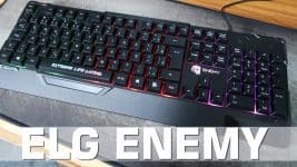 Teclado Gamer Enemy, Elg, Teclados