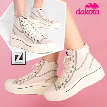 Tênis Cano Alto Dakota Flatform Feminino