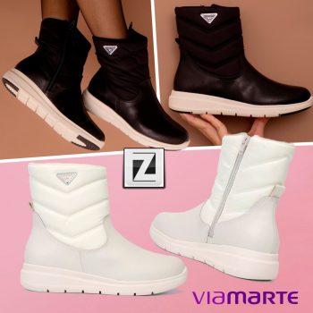 Tênis Cano Alto Via Marte Nylon Feminino