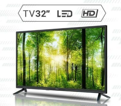 TV D-LED 32" Philco PTV32T10ED HD Preta com Conversor Digital Integrado