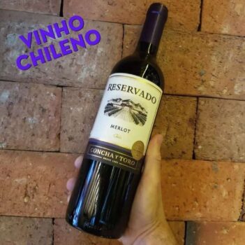 Vinho Chileno Reservado Merlot 750ml