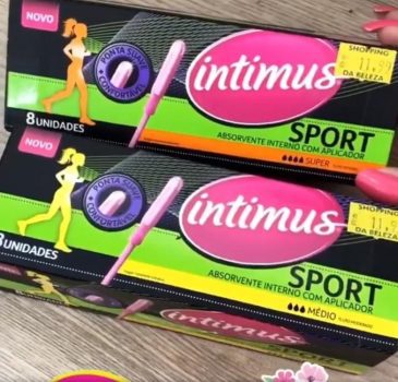 Absorvente Intimus Sports Super com Aplicador 8 unidades