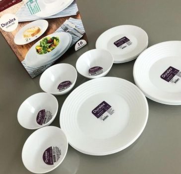 Aparelho de Jantar Saturno 16 Peças com Tigelinha Duralex Opaline - Nadir Figueiredo