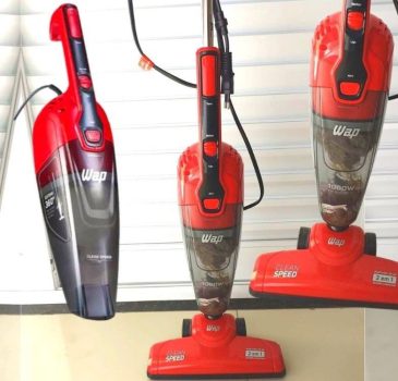 Aspirador de Pó Vertical 2 em 1 WAP 1000W Vermelho com Preto High Speed 110V