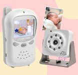 Babá Eletrônica Digital com Câmera BB126, Multikids Baby, Branco, Bivolt, Tamanho Único