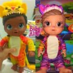 Boneca Baby Alive que Bebe e Faz Xixi - Rainbow Wildcats Leoa (Exclusivo da Amazon) - F1230 - Hasbro