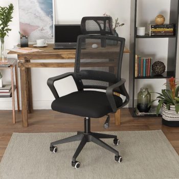 Cadeira de Escritório com Encosto - Office Basics