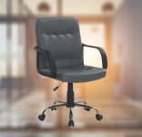 Cadeira Escritório Cinza Escuro Carrefour