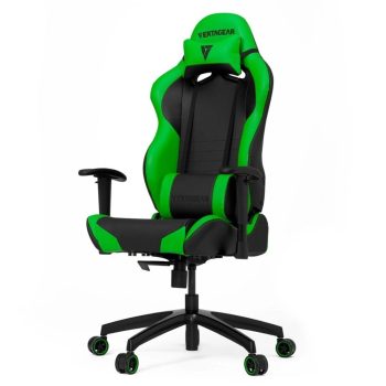 Cadeira Gamer Vertagear Racing Series S-Line SL2000 Gaming Chair, Black/Green Edition