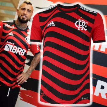 Camisa do Flamengo III 22 adidas - Masculina