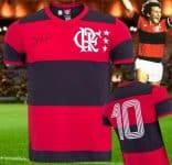 Camiseta do Flamengo Zico Braziline - Masculina
