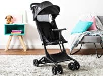 Carrinho de Bebê Dobrável para Viagem Baby Compact Preto - Firts Steps