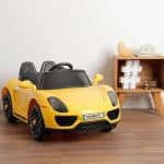 Carro Elétrico Infantil Conversível Amarelo 6V RoadStar - brink+