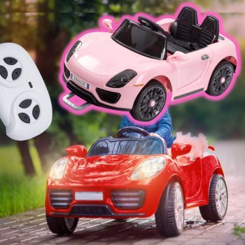 Carro Elétrico Infantil Conversível Rosa 6V RoadStar - brink+