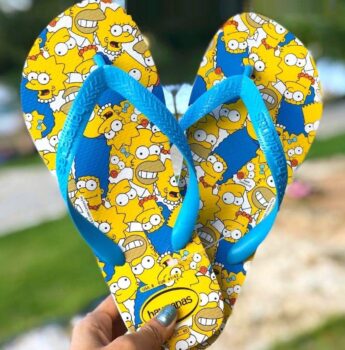 Chinelo Simpsons, Havaianas, Criança Unissex